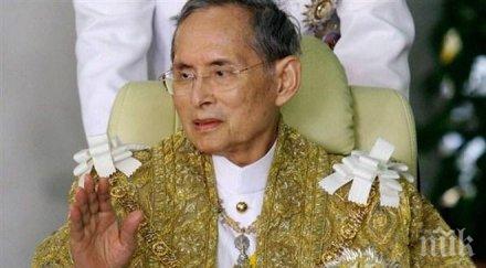 тежко здравословното състояние краля тайланд