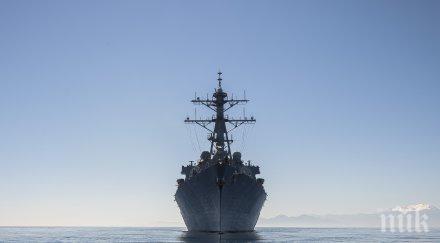 френски военен кораб пристига учение черно море