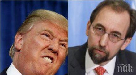 върховният комисар оон бежанците категорично против тръмп