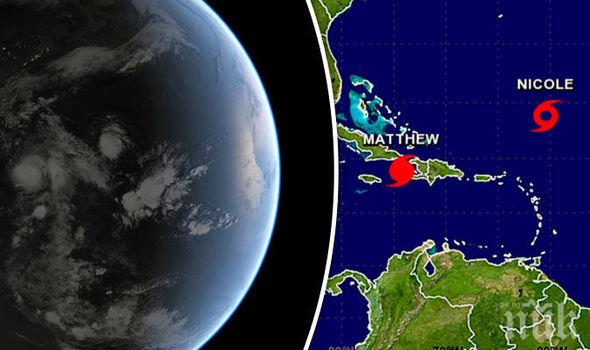 ИЗВЪНРЕДНА ОПАСНОСТ! Ураганът „Никол” се носи към Бахамите с 215 км/ч