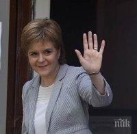 Никола Стърджън обеща референдум за независимостта на Шотландия в случай на „твърд“ Брекзит