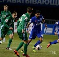 Благо Георгиев игра при исторически успех на новия му отбор 