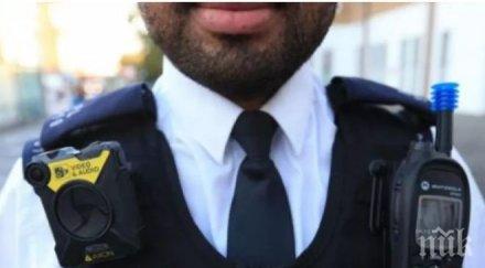 видеокамера рамото снима дежурствата лондонските полицаи