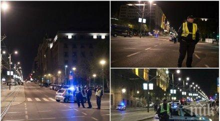 екшън центъра белград мъж заплаши взриви две ръчни бомби сръбския парламент видео