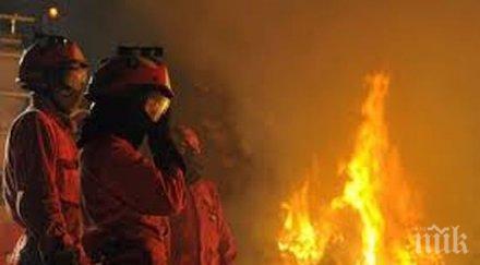 нефтена платформа северно море бушувал пожар