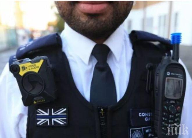 Видеокамера на рамото ще снима дежурствата на лондонските полицаи 