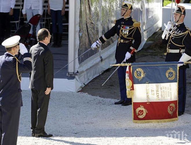 Франция почете паметта на жертвите от Ница с Национална служба