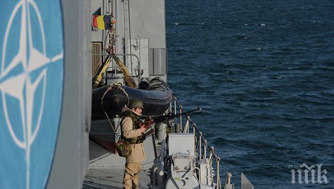 Горещо: Британски и натовски кораби започват игра на „котка и мишка” с руските ВМС на път за Сирия