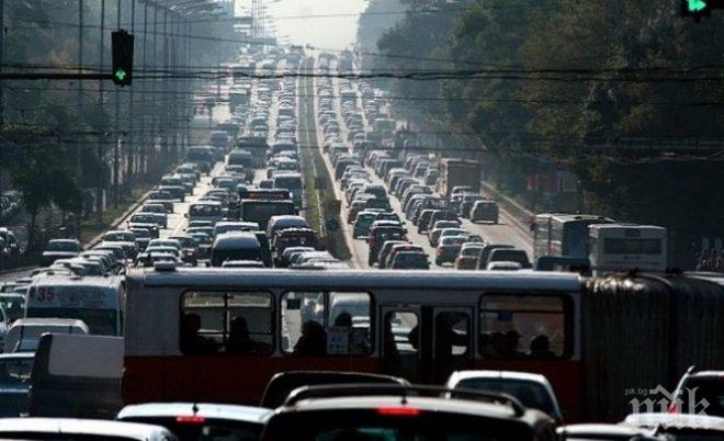 Тапа в София! „Цариградско шосе“ е задръстено