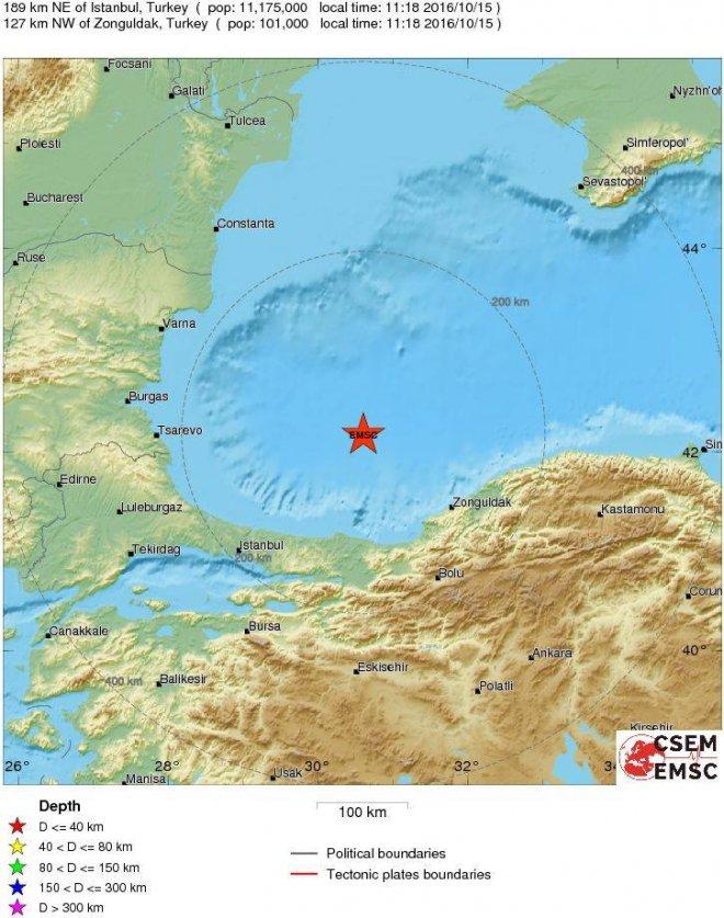 БЕЗ ПАНИКА! Не се очакват силни вторични трусове в Черно море