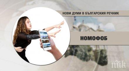 въпрос 100 хиляди знае значат думите номофоб фабинг зорбонавт