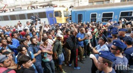 унгария стрес мигрантският натиск границата сърбия усилва