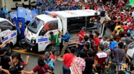 протестиращи блокираха пътя пловдив карлово заради миризмите бълвани завода биомаса снимка видео