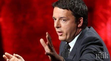 ренци непредвиждам бедствия референдумът конституцията провали