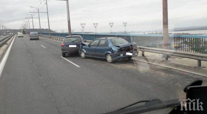 Верижна катастрофа на Аспаруховия мост във Варна