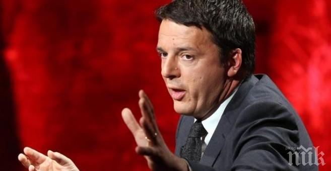 Ренци: непредвиждам бедствия, ако референдумът за конституцията се провали