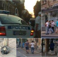 САМО В ПИК! Мигранти се крият панически в центъра на София, жандармерия и полиция дебне на всеки ъгъл