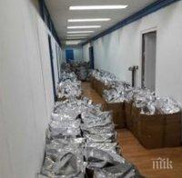 Разбиха огромна наркомрежа в Атина, близо 2 тона наркотици са конфискувани

