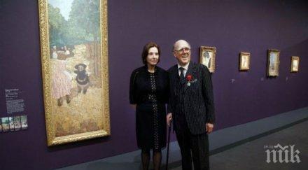 двойка богаташи тексас дарява париж артколекция стойност 350 милиона евро