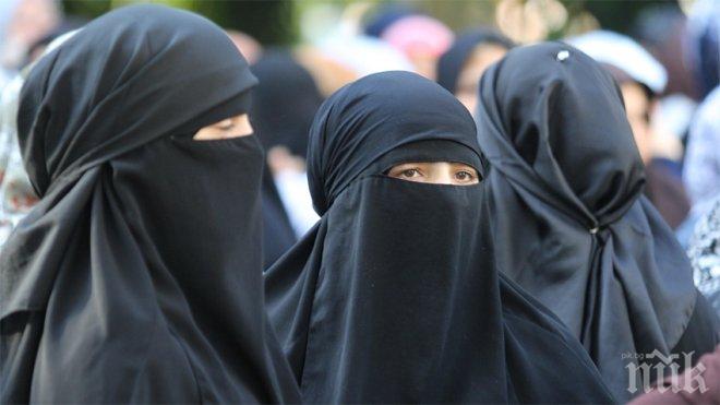 Няма мърдане! 10 жени глобени за носене на бурки в Пазарджик 