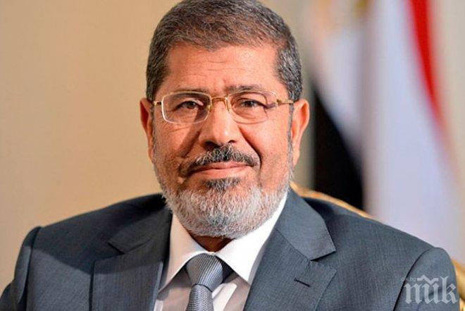 СЪД! 20 години затвор за египетския президент Мохамед Морси