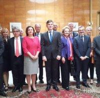 Бъчварова представи работата на МВР пред посланици от ЕС