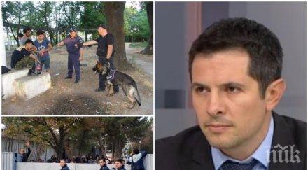 заместник бъчварова закани бежанците държат нагло действаме цялата строгост закона