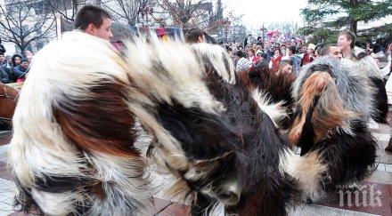 бум кукерският костюм удари бона