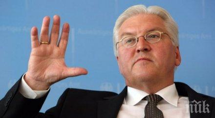 разкритие германският външен министър турбулентност заплашен разпад