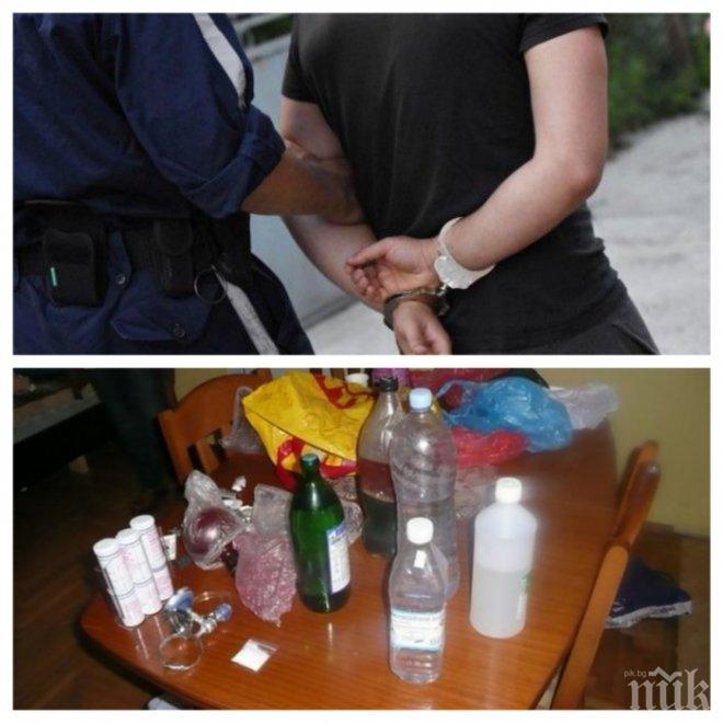 Арестуваха Авантажа за кражби, хазяинът му въртял нарколаборатория