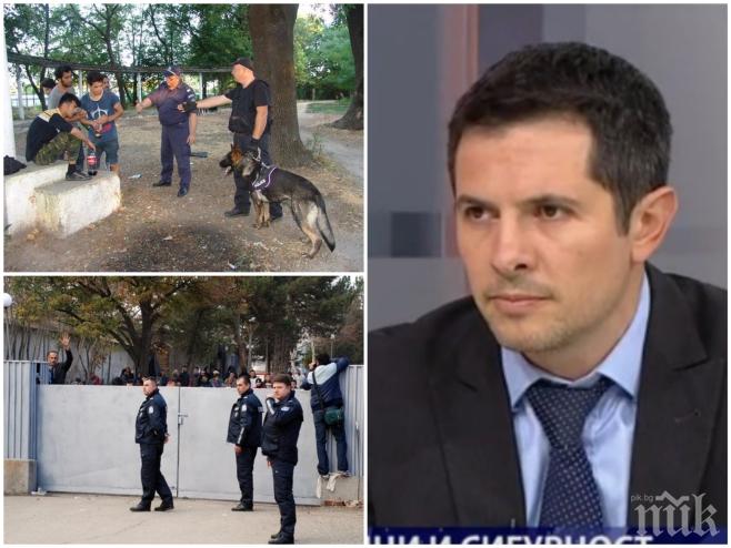 Заместник на Бъчварова се закани на бежанците: Държат се нагло, ще действаме с цялата строгост на закона 