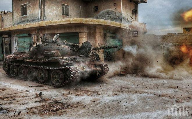Пробив: 48 цивилни са успели да избягат от Алепо 