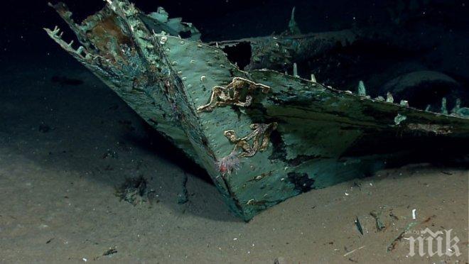 УНИКАЛНА НАХОДКА! Откриха 40 напълно запазени древни кораба на дъното на Черно море