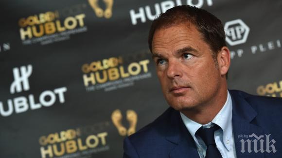 Де Бур: Уволнение?! Клубът и отборът са с мен