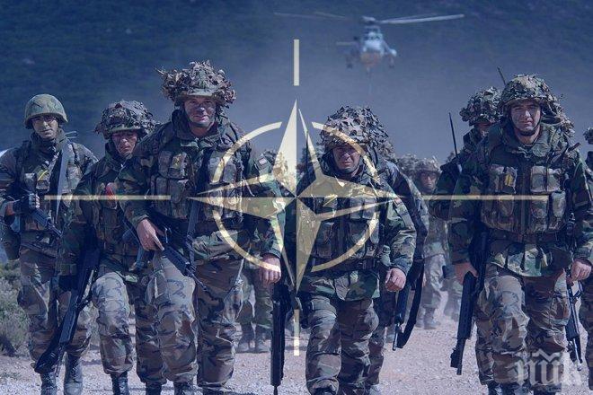 НАТО разполага 4000 войници по руските граници
