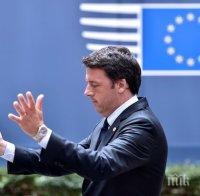 Ренци плаши с вето бюджета на ЕС
