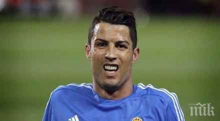 тежък удар роналдо