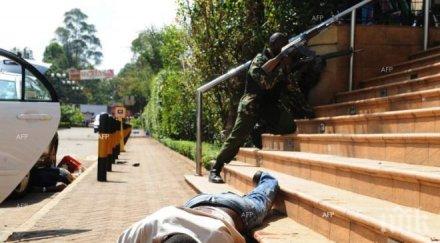 застреляха мъж нападнал полицай посолството сащ кения