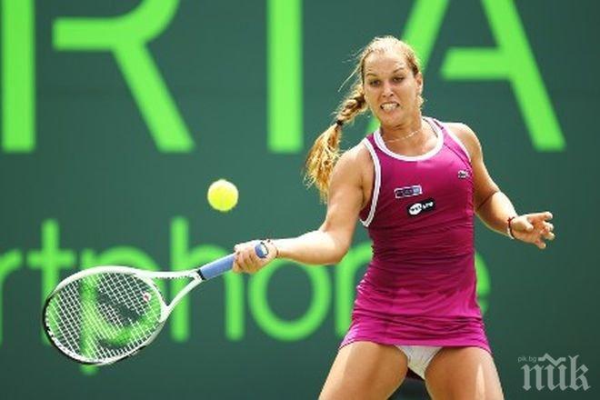 Цибулкова е първата финалистка в Сингапур