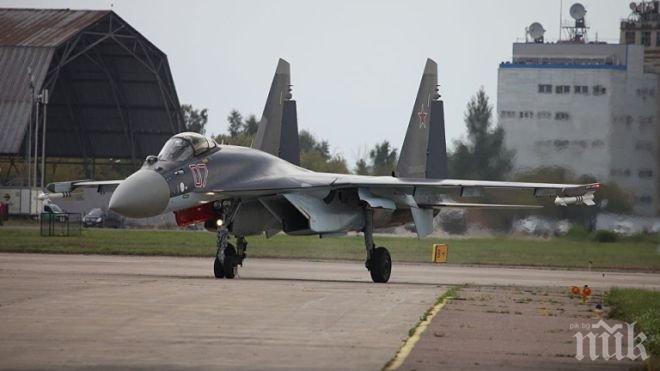 ОПАСНО БЛИЗО! Руски боен самолет мина на косъм от американски изтребител в небето над Сирия
