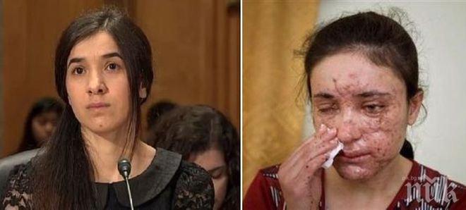 Бивши робини, измъчвани зверски от „Ислямска държава“, получиха наградата „Сахаров“