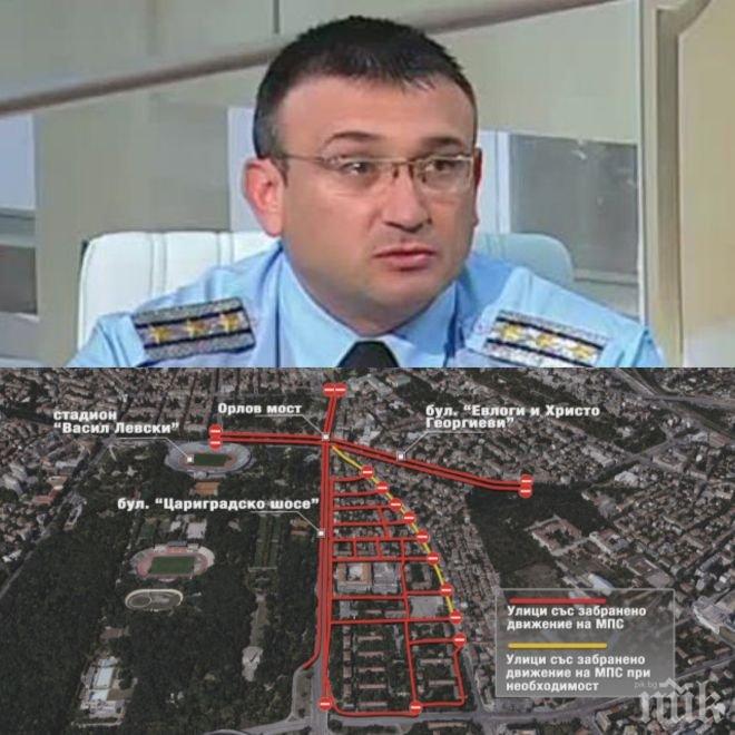 Шефът на СДВР към софиянци: Положението е спокойно, отлагаме затварянето на улици, обявено за 15 ч.