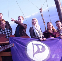 „Пиратската партия“ може да стане втора политическа сила в Исландия