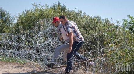 студът спря бежанците мигрантският поток рязко намаля