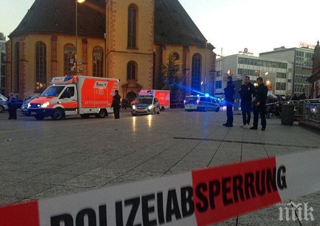 Ужас във Франкфурт! Най-малко четирима са наръгани с нож на жп гара (СНИМКИ + ВИДЕО)
