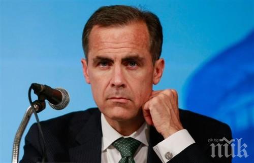 Управителят на Банк ъф Ингланд Марк Карни ще удължи с една година мандата си