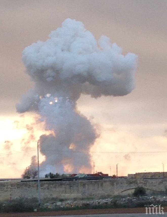 Най-малко седем работници са пострадали след взрив на газопровод