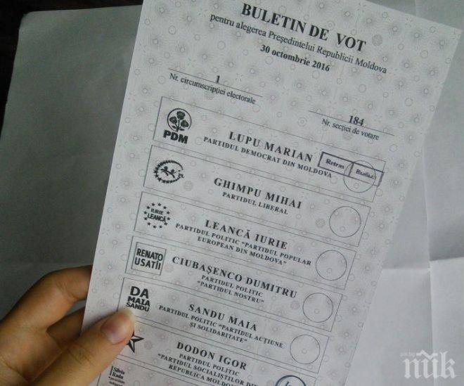 Скандал на вота! Масови арести на провокатори в Молдова, пускали фалшиви бюлетини в интернет