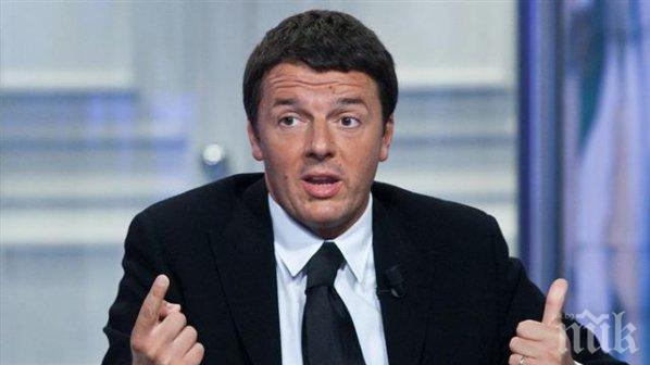 Матео Ренци успокои италианците: Ще изградим всичко наново, важното е, че няма жертви