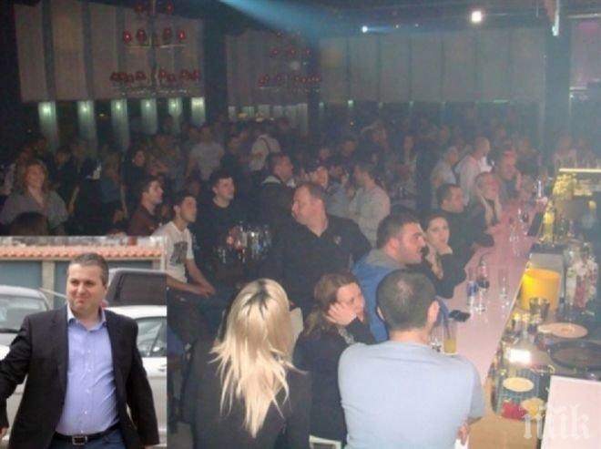 Среднощно меле в дискотеката на Коко Динев на Кулата! Наръгаха с нож известния дилър Крум Епъла